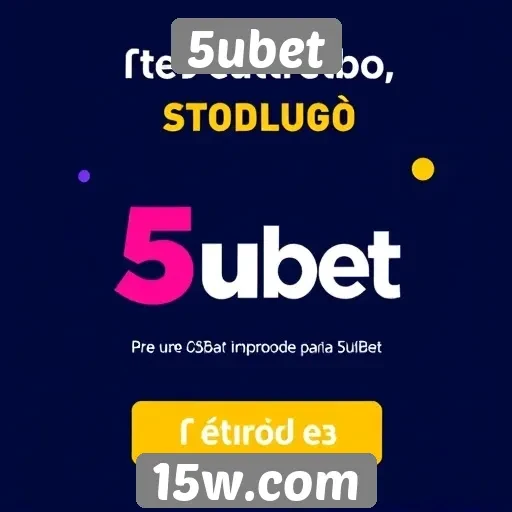 Promoções e bônus exclusivos no 5ubet